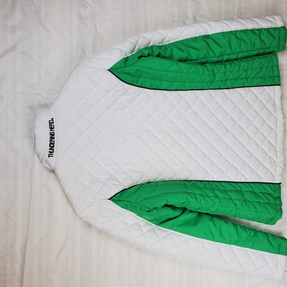 Marshall Thundering herd Jacket white green soccer team - Picture 3 of 8